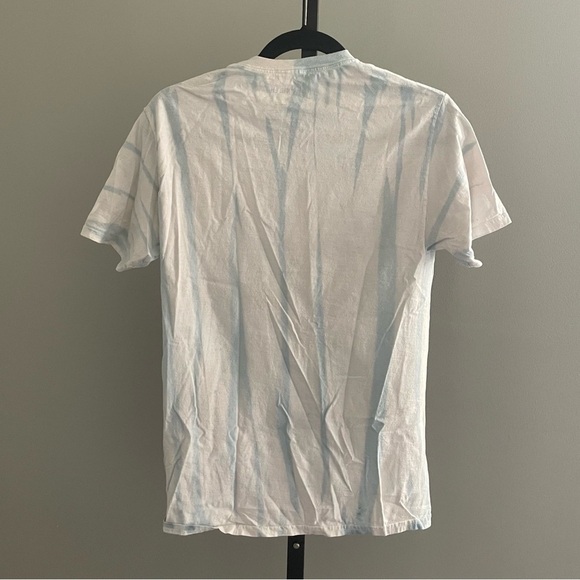 Iron Maiden Blue Tie Dye T-Shirt with Eddie Print Size Small - Picture 2 of 3